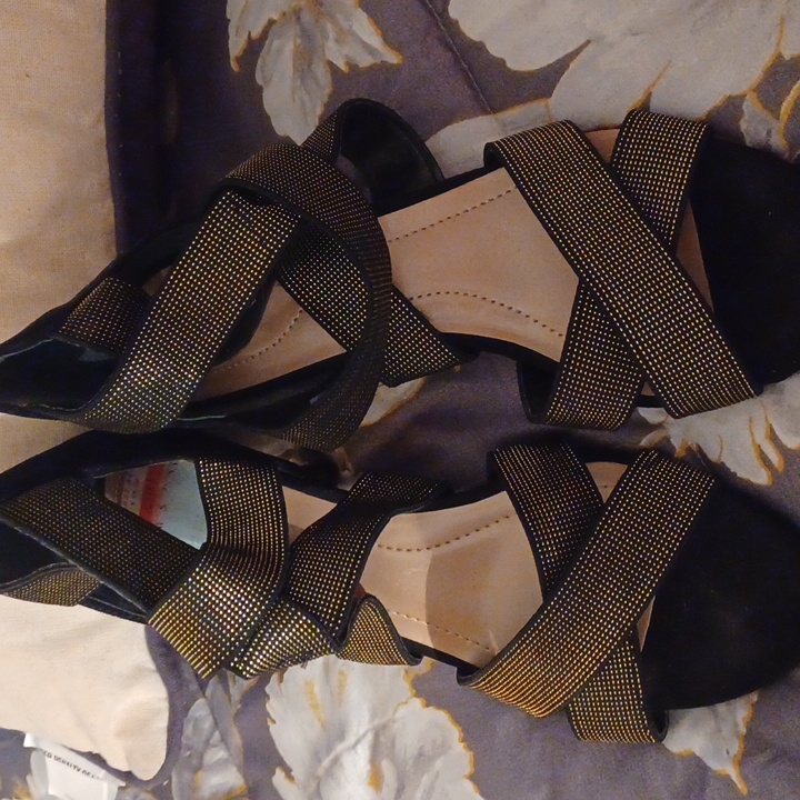 Black Scrappy Dress Shoes